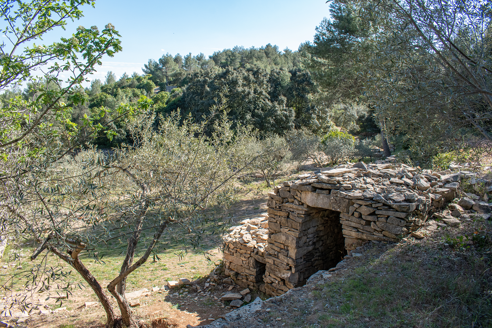 Photo extérieur de la combe des Bourguignons à Marguerittes